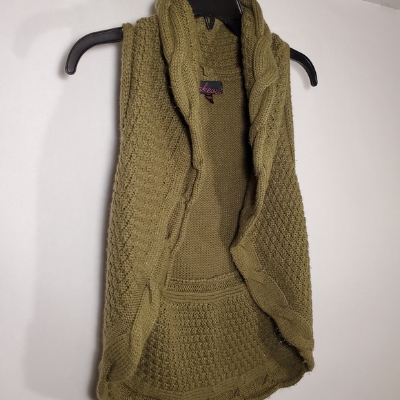 Takeout Women's Sleeveless Open Sweater Vest XS - Picture 9 of 12